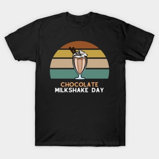 Chocolate Milkshake Day T-Shirt